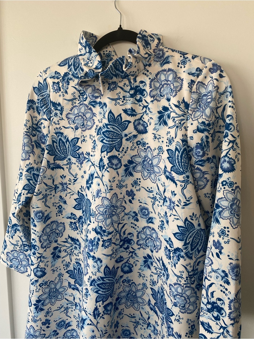 Tuckernuck Blue and White Floral Mini Dress - Picture 2 of 5